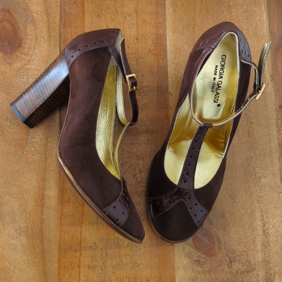 FINAL SALE🆕🌿GIORGIO GALASSI ITALIAN SUEDE PUMPS🌿 - Picture 3 of 16